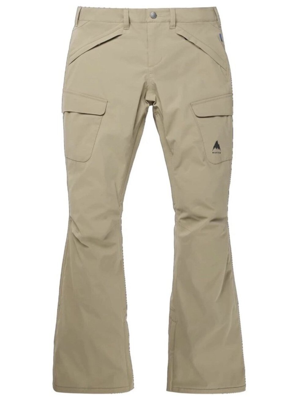 Burton Pants Womans Size Medium Tan Brown Gore-Tex Snow Ski Snowboard Pants